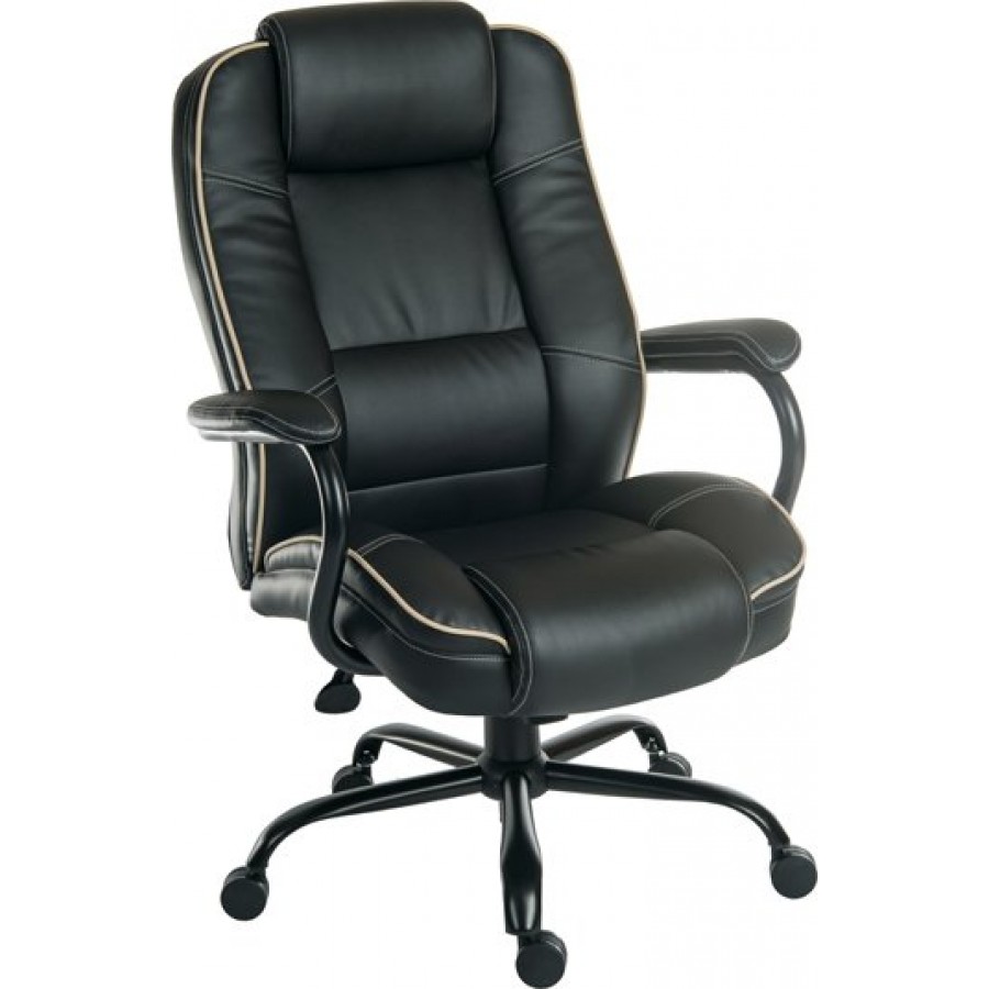 Goole Duo Leather Heavy Duty 27 Stone Office Chair